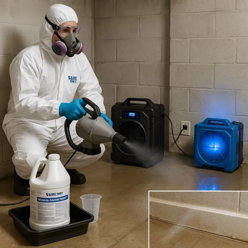 Sanitization and Odor Removal process in Dravosburg, PA