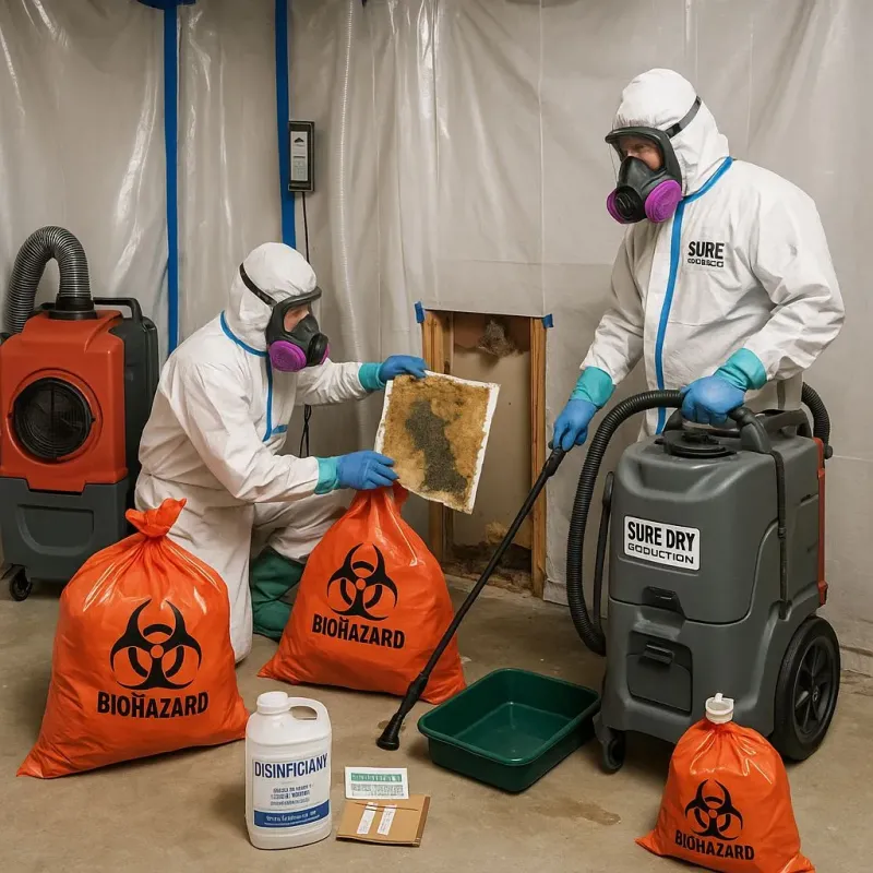 Contaminated Water Handling Protocols process in Dravosburg, PA
